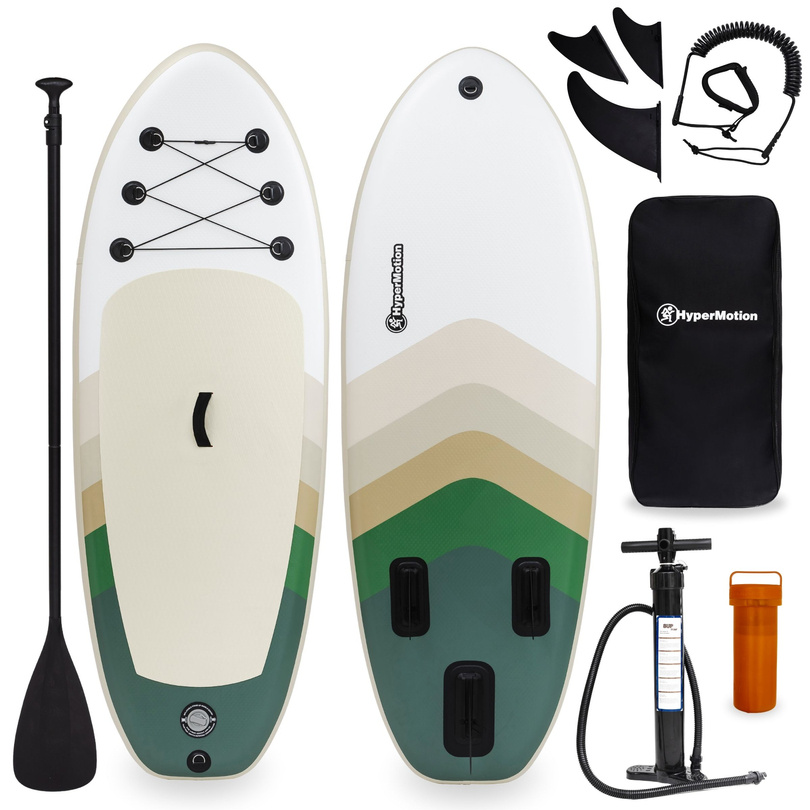 Nafukovací SUP prkno pro děti Stand Up Paddle 215cm s pádlem - HyperMotion WAVE BOOST 215