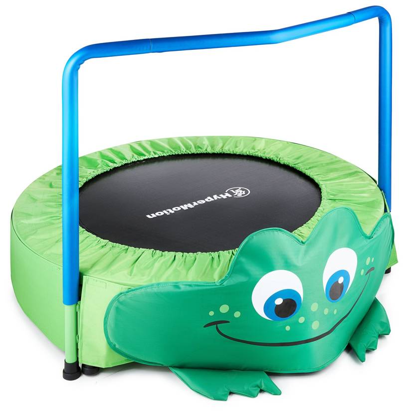 Žabka – mini trampolína pro děti – s rukojetí – 91 cm – pro vnitřní i zahradní použití
