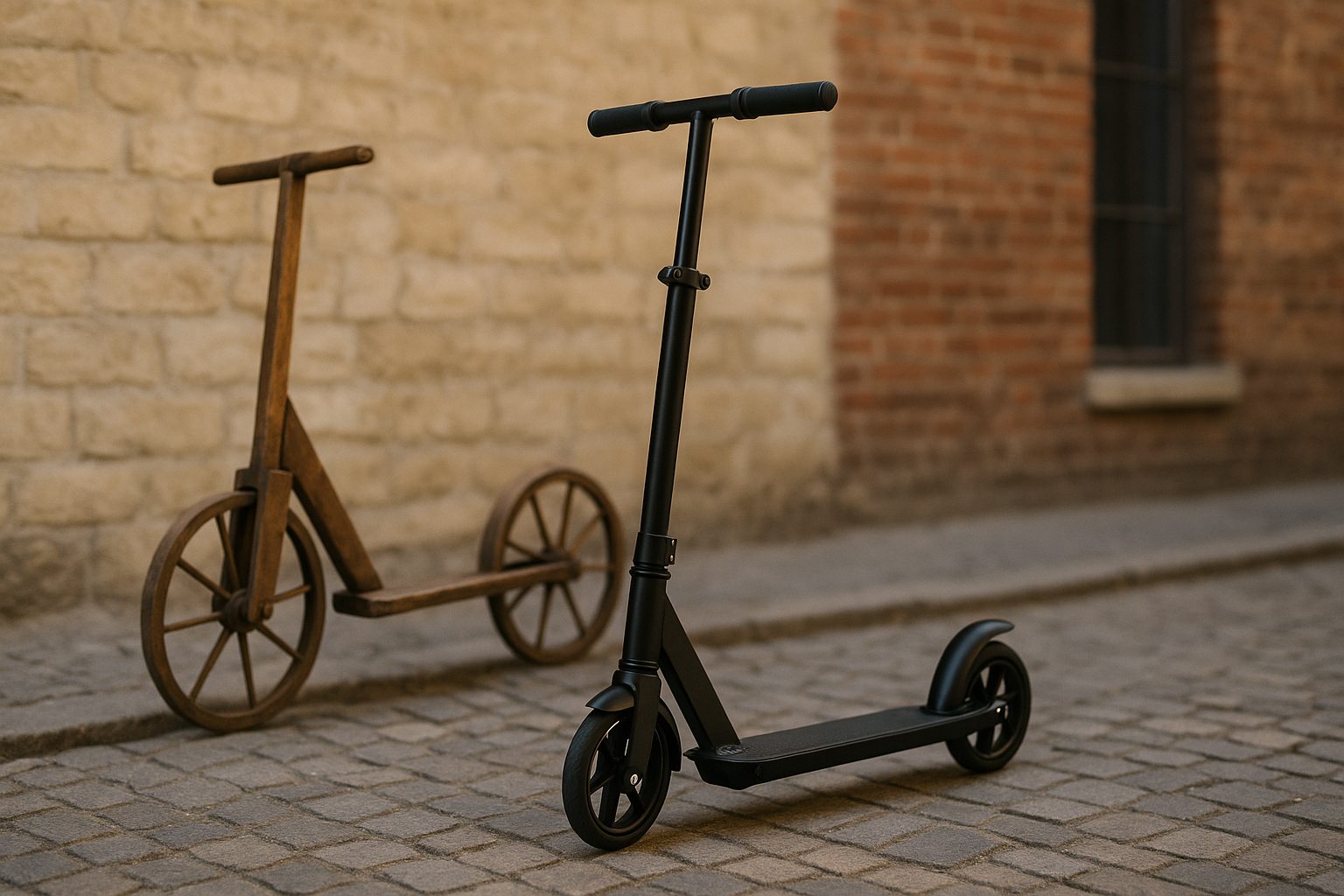 Historie koloběžky