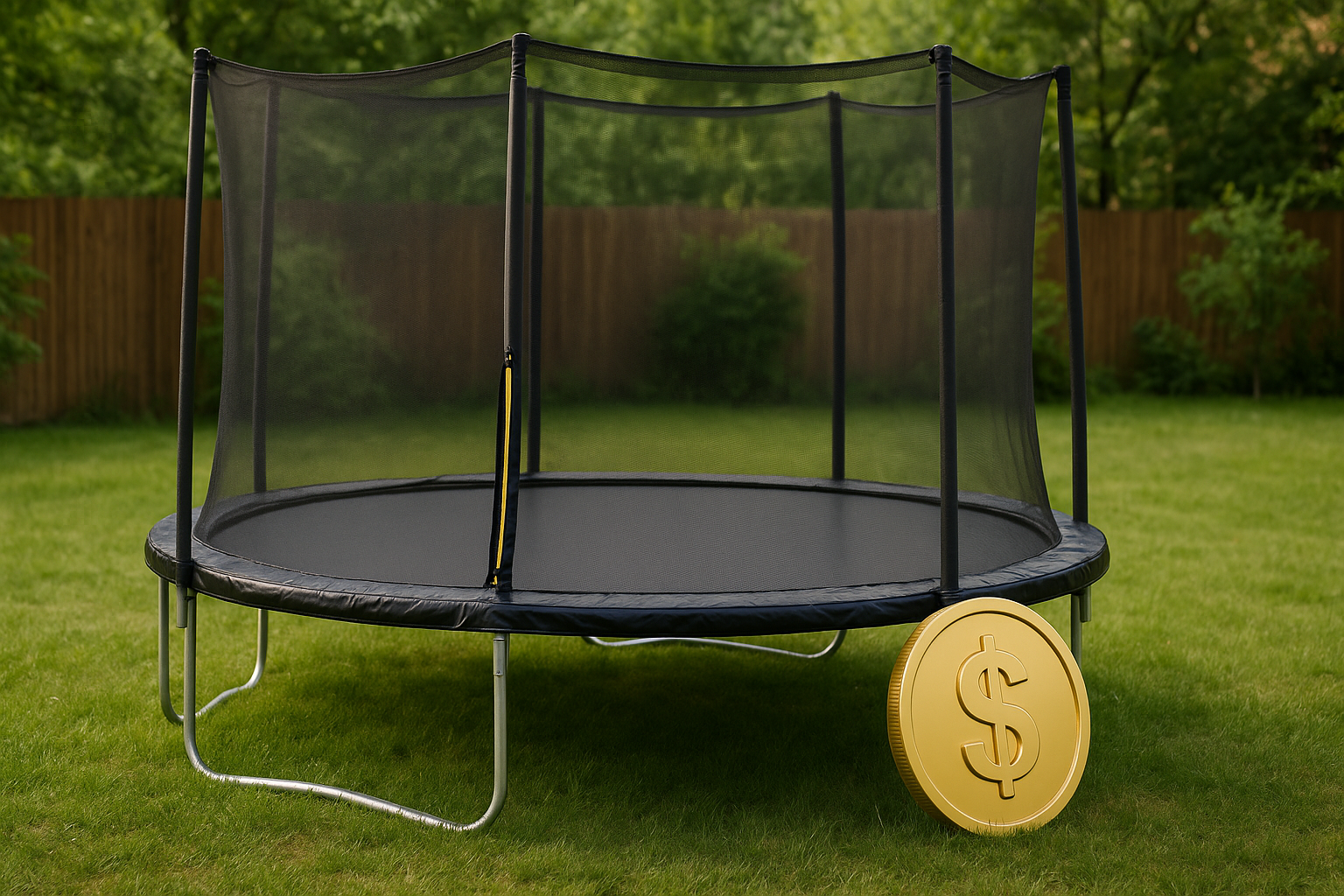 kolik stojí trampolína