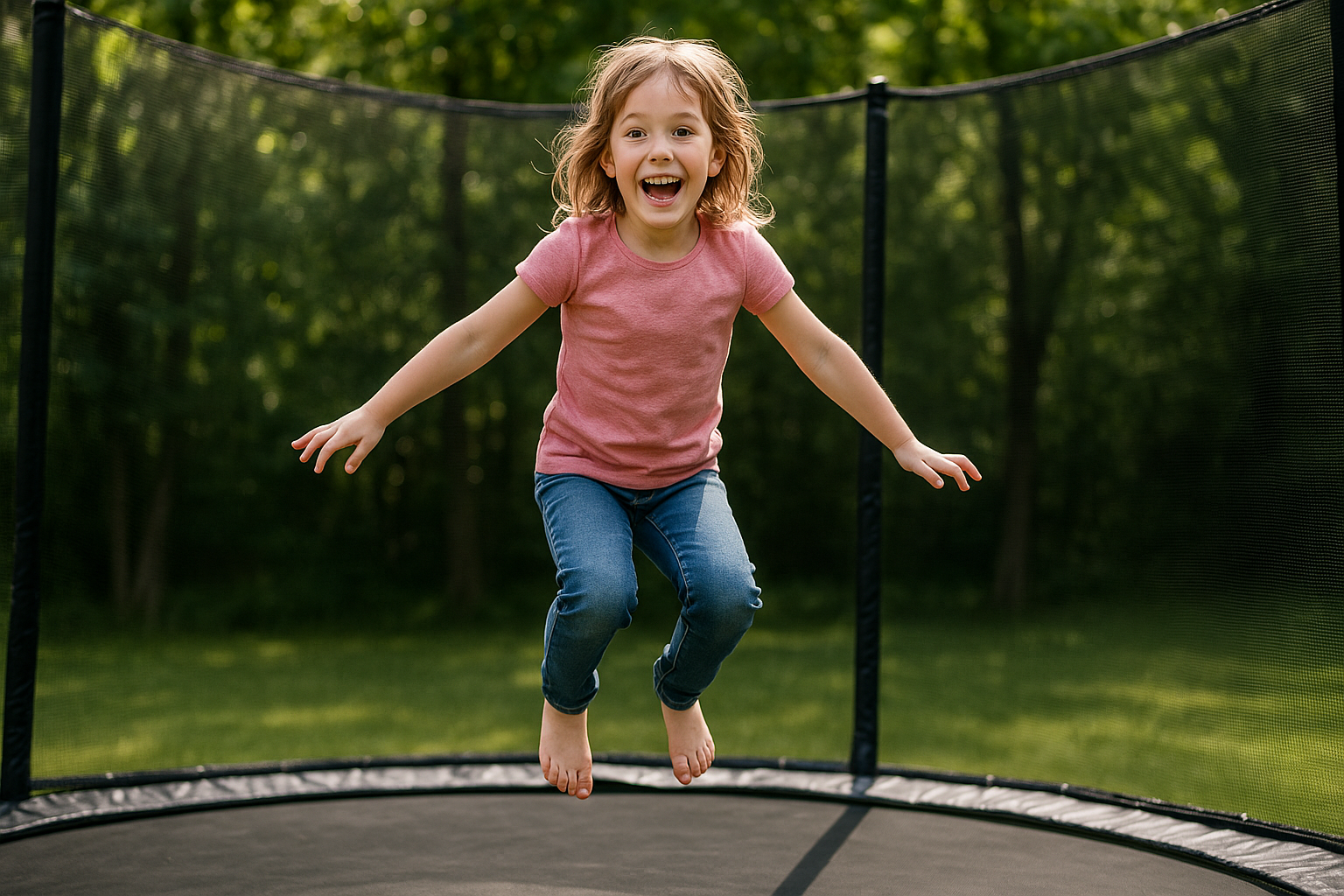 Je trampolína zdravá pro děti?