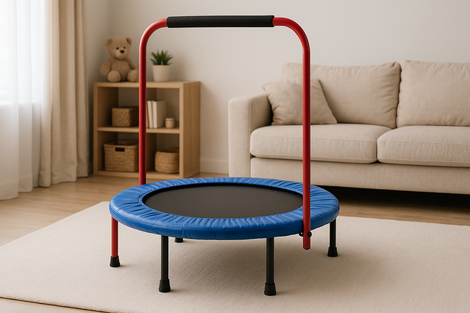Malá domácí trampolína pro děti