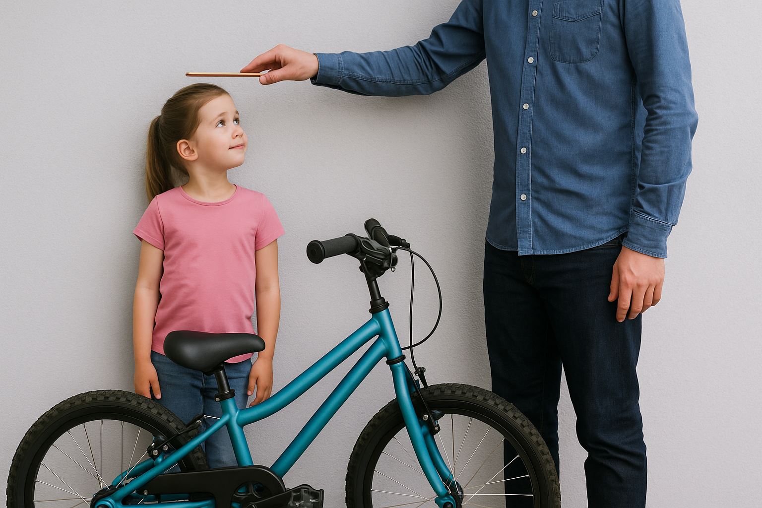 Jak vybrat kolo podle výšky dítěte