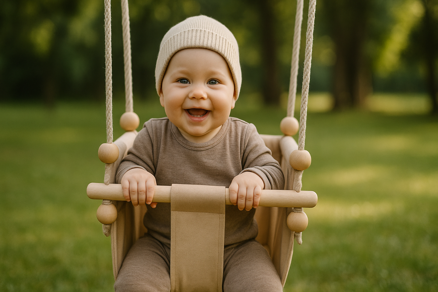 Houpačka pro roční dítě