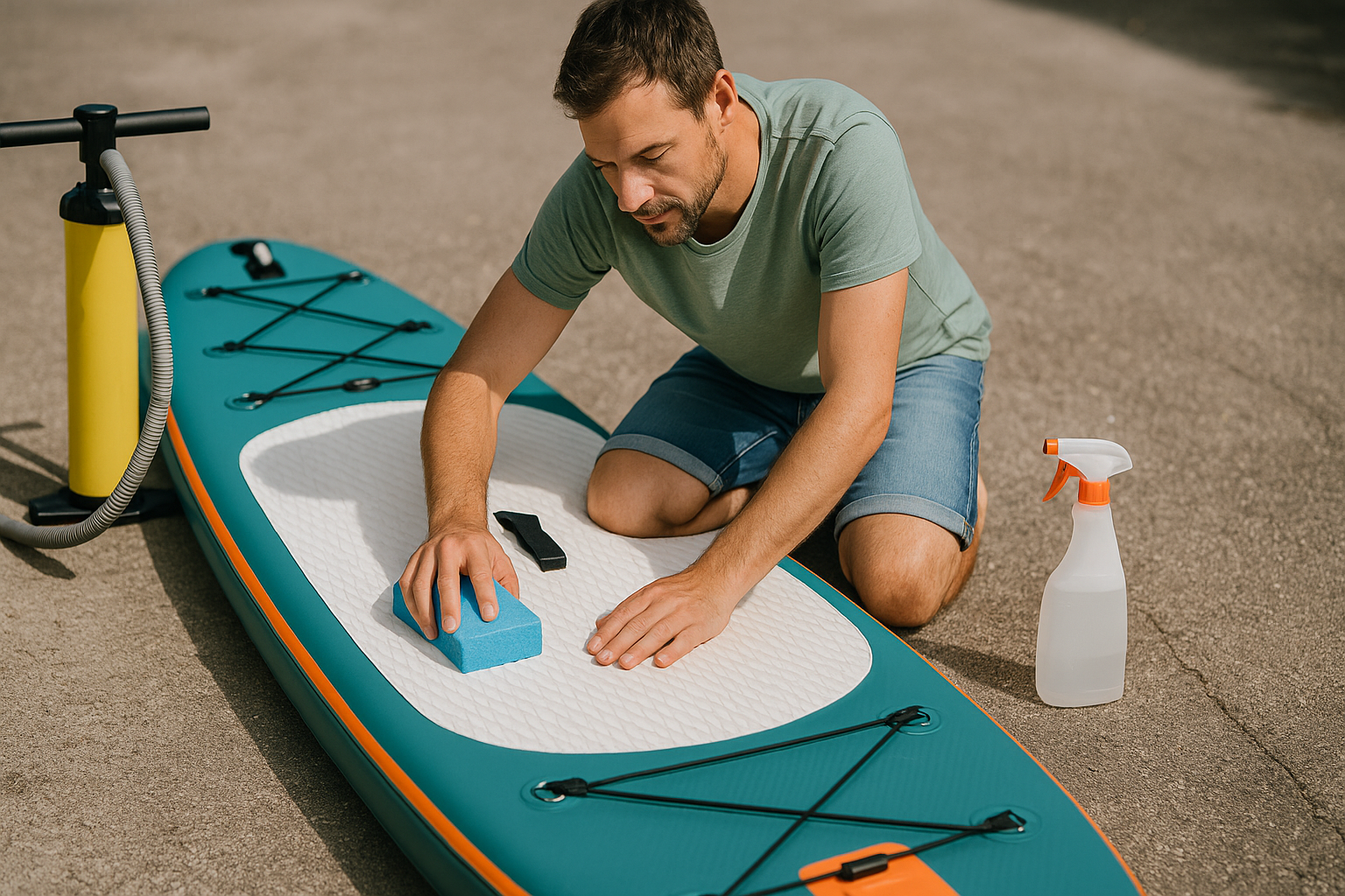Jak se starat o nafukovací SUP prkno