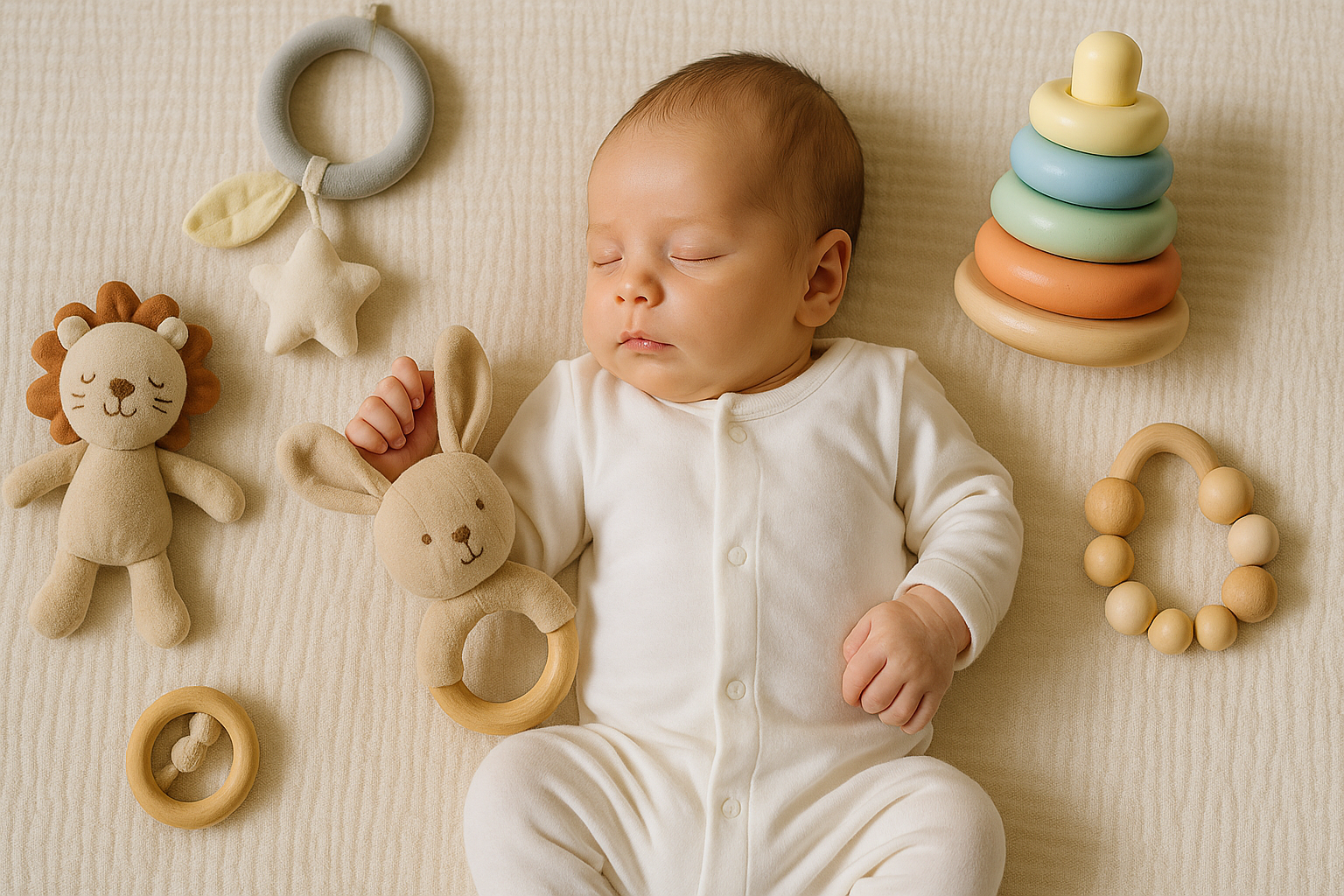 Jaké hračky pro novorozence