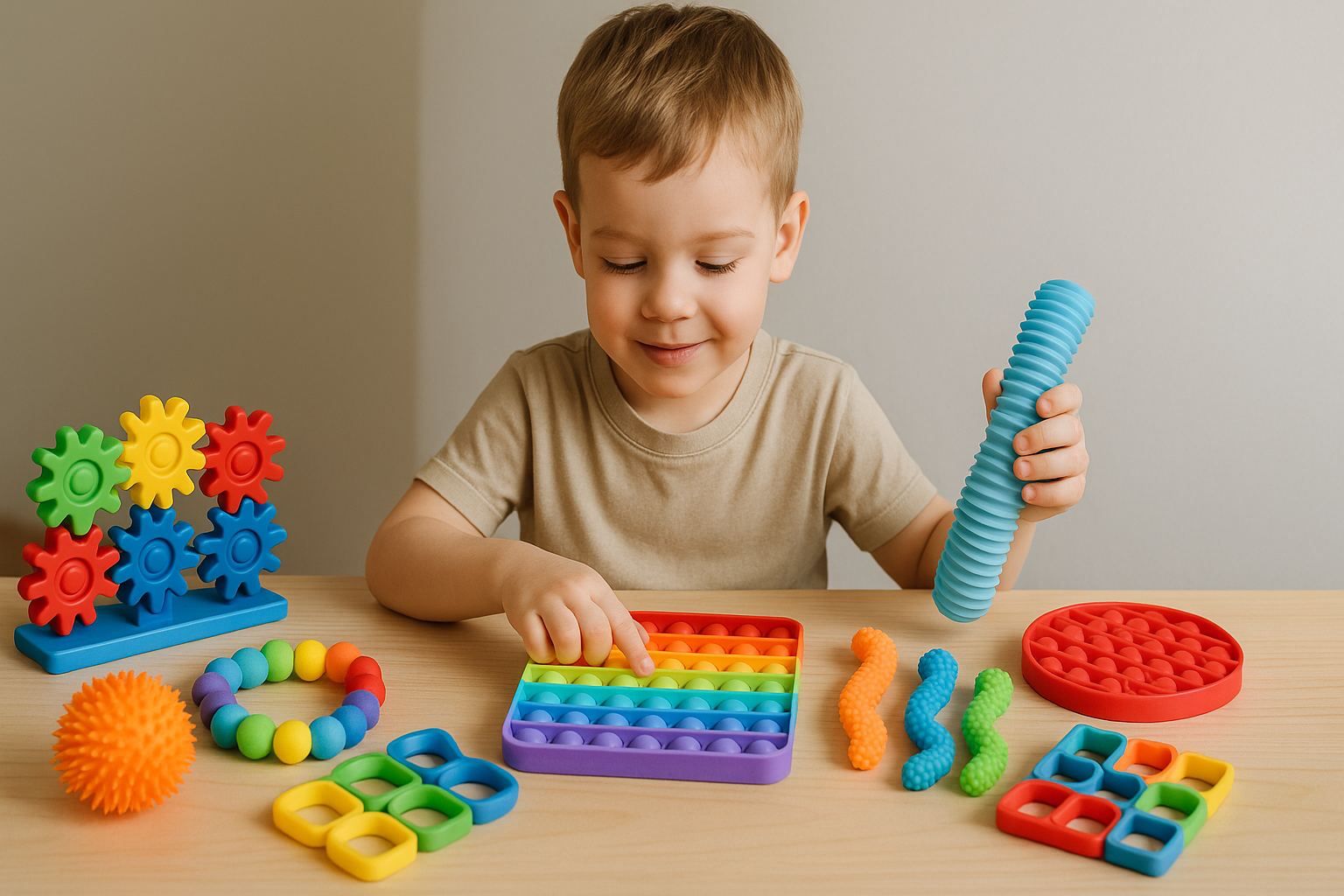 Senzorické hračky pro čtyřleté děti