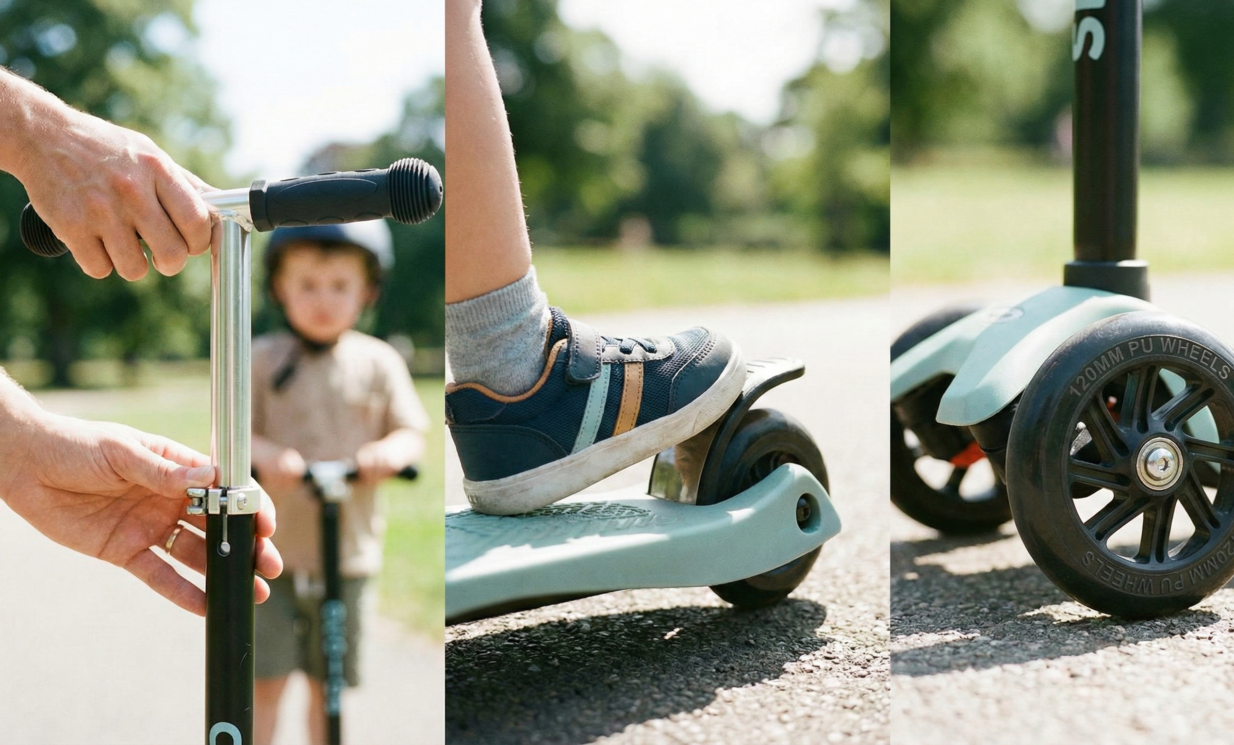 Parametry dětských koloběžek