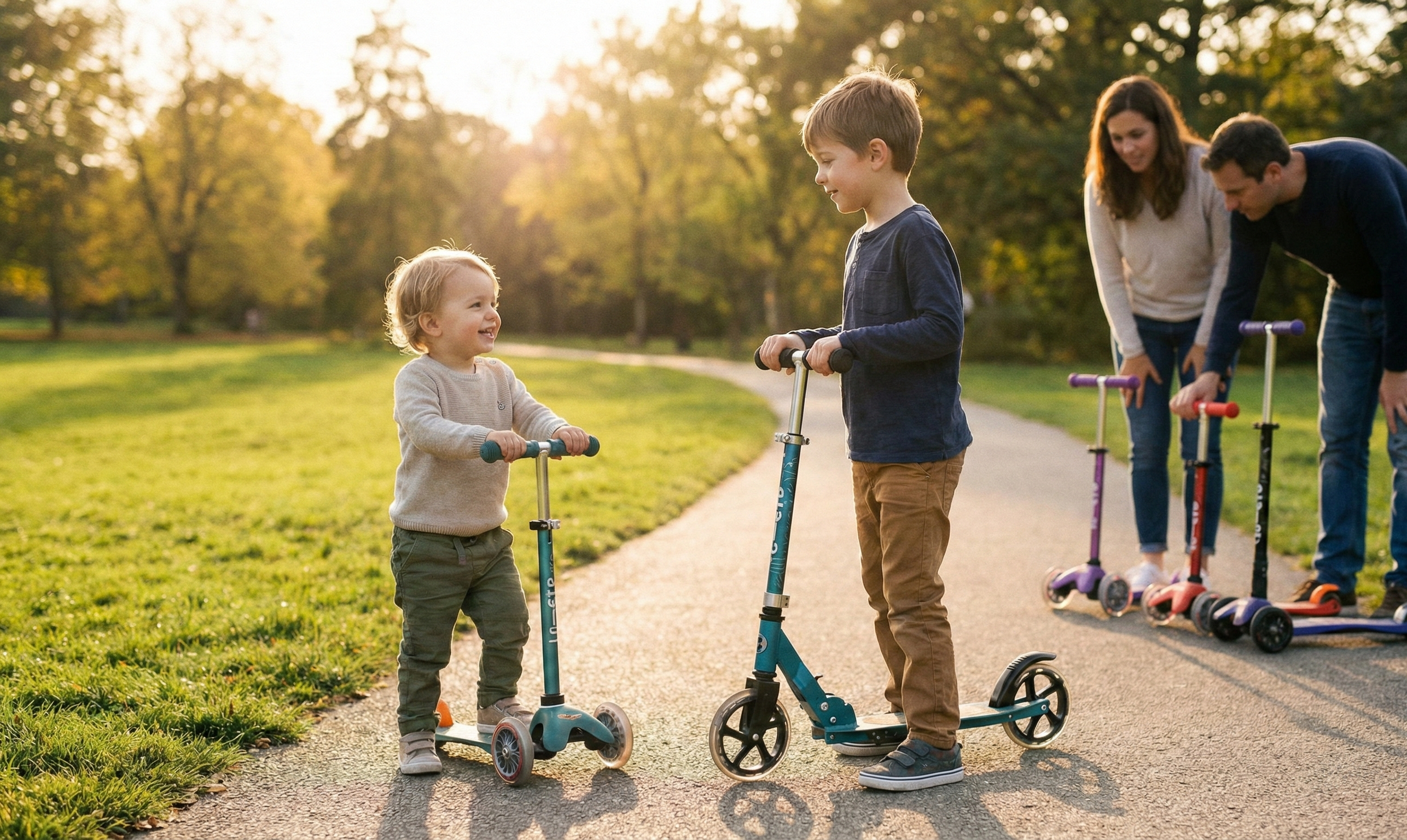 Porovnání dětských koloběžek