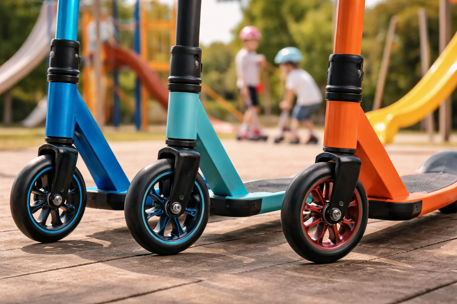 Kolečka 100 vs 120 vs 145 mm: která jsou lepší pro děti