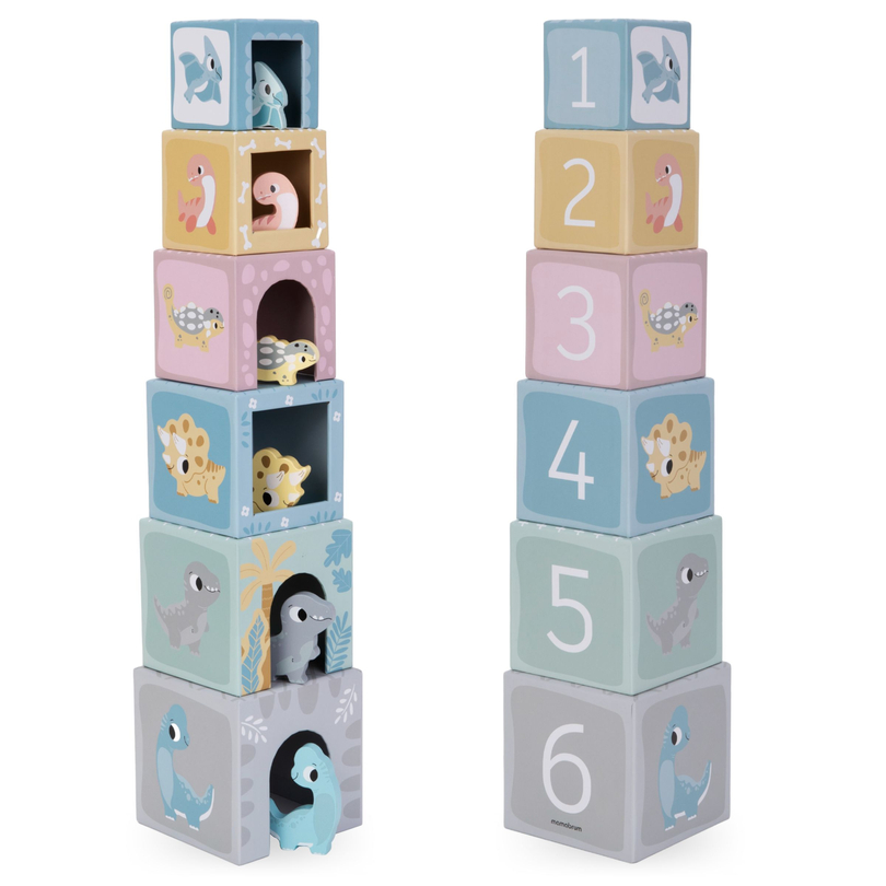 Věžový třídič s figurkami Dinosauři